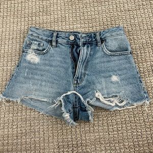 pacsun denim shorts